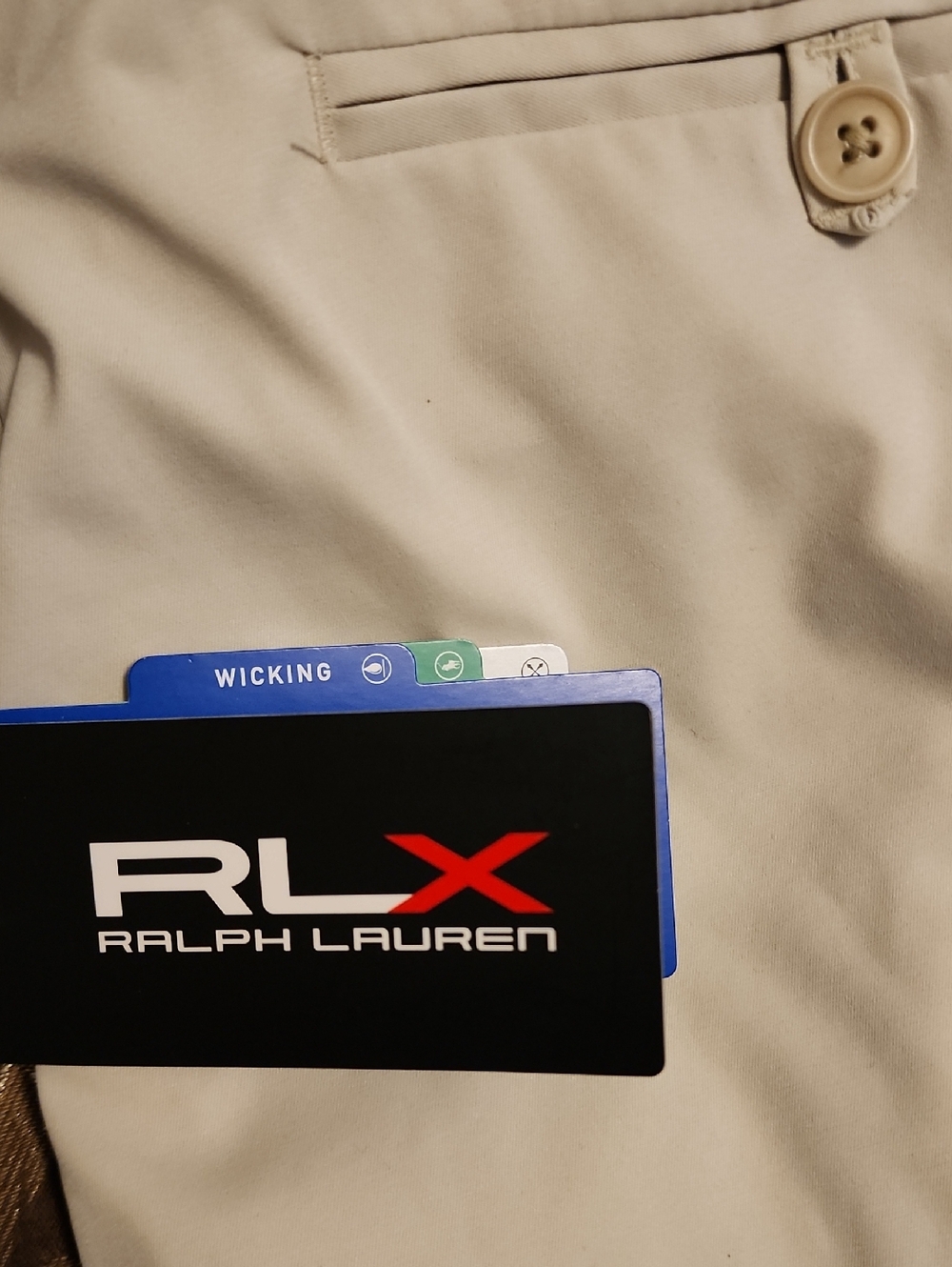 Ralph Lauren RLX Beige Performance Pants 34x32"